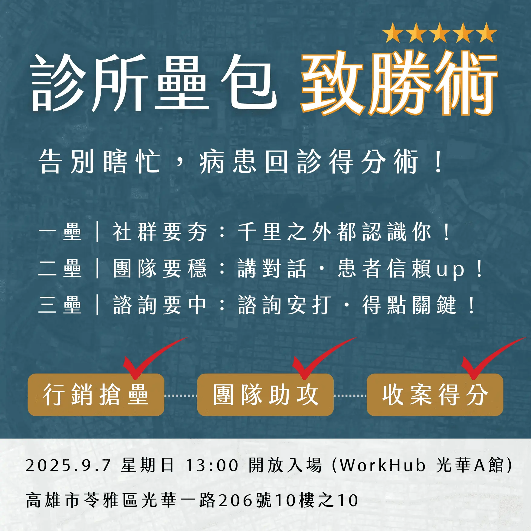 高雄牙科診所行銷經營課程